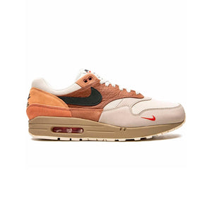 Nike Air Max 1 Amsterdam Baskets Marron Bordeaux Homme Femme - 1