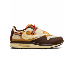 Nike Air Max 1 x Travis Scott Baroque Brown Baskets Marron Homme Femme - 1