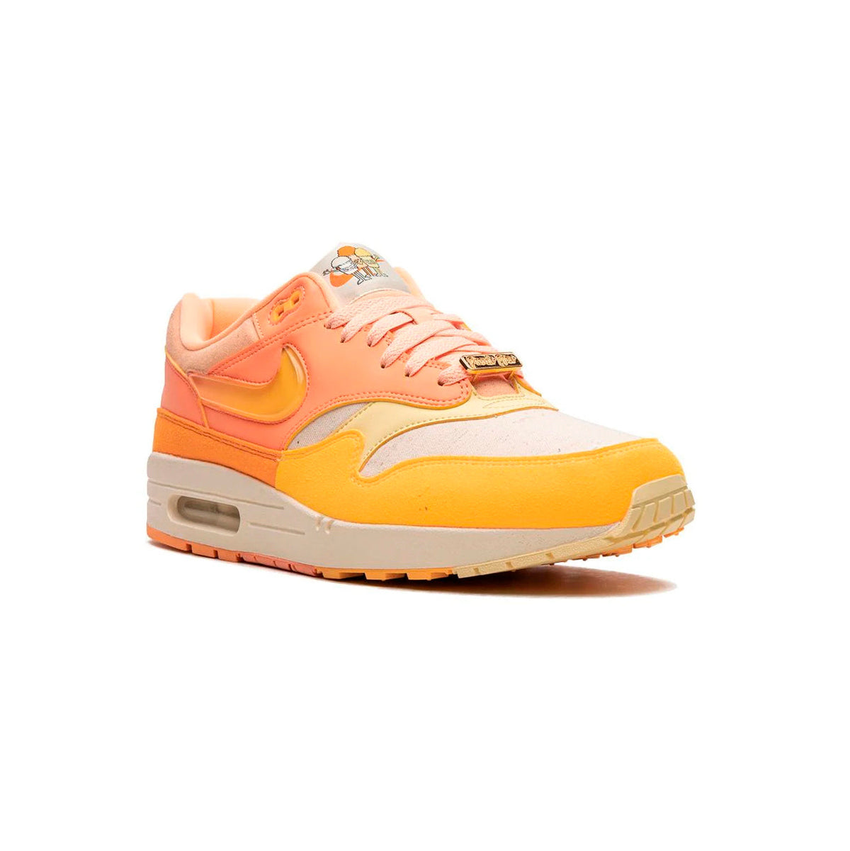 Nike Air Max 1 Puerto Rico Orange Frost Baskets Orange Homme Femme - 2