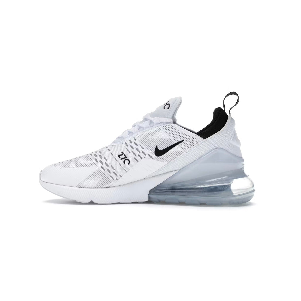 Nike Air Max 270 White Black Baskets Blanc Noir Homme Femme - 3