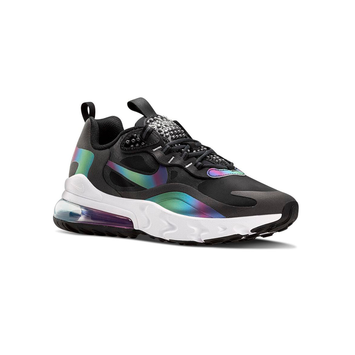 Nike Air Max 270 React Black Chromatic Baskets Noir Homme Femme - 2