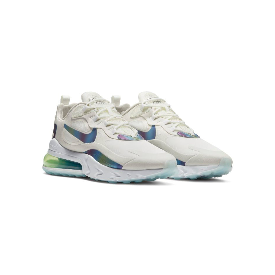 Nike Air Max 270 React Chromatic White Baskets Blanc Homme Femme - 2