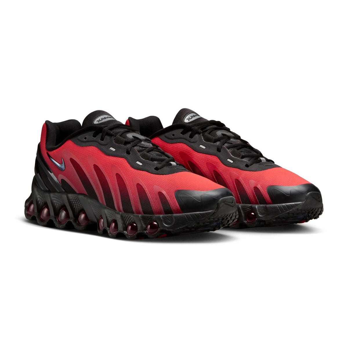 Nike Air Max DN8 Black Bright Crimson Baskets Noir Rouge Homme Femme - 2