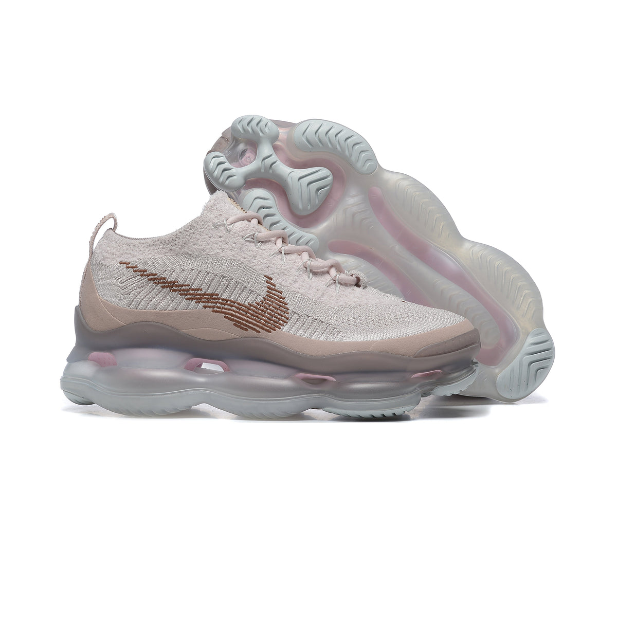 Nike Air Max Scorpion Flyknit Soft Beige Baskets Beige Homme Femme - 2