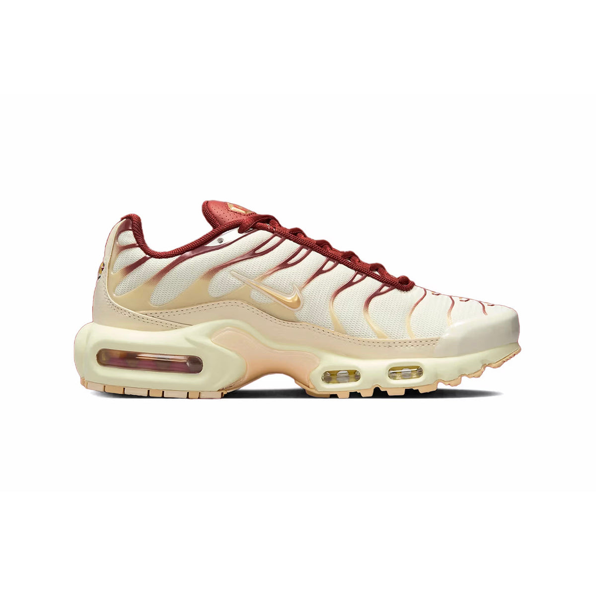 Nike Air Max Plus TN Sail Team Red Baskets Blanc Rouge Homme Femme - 1
