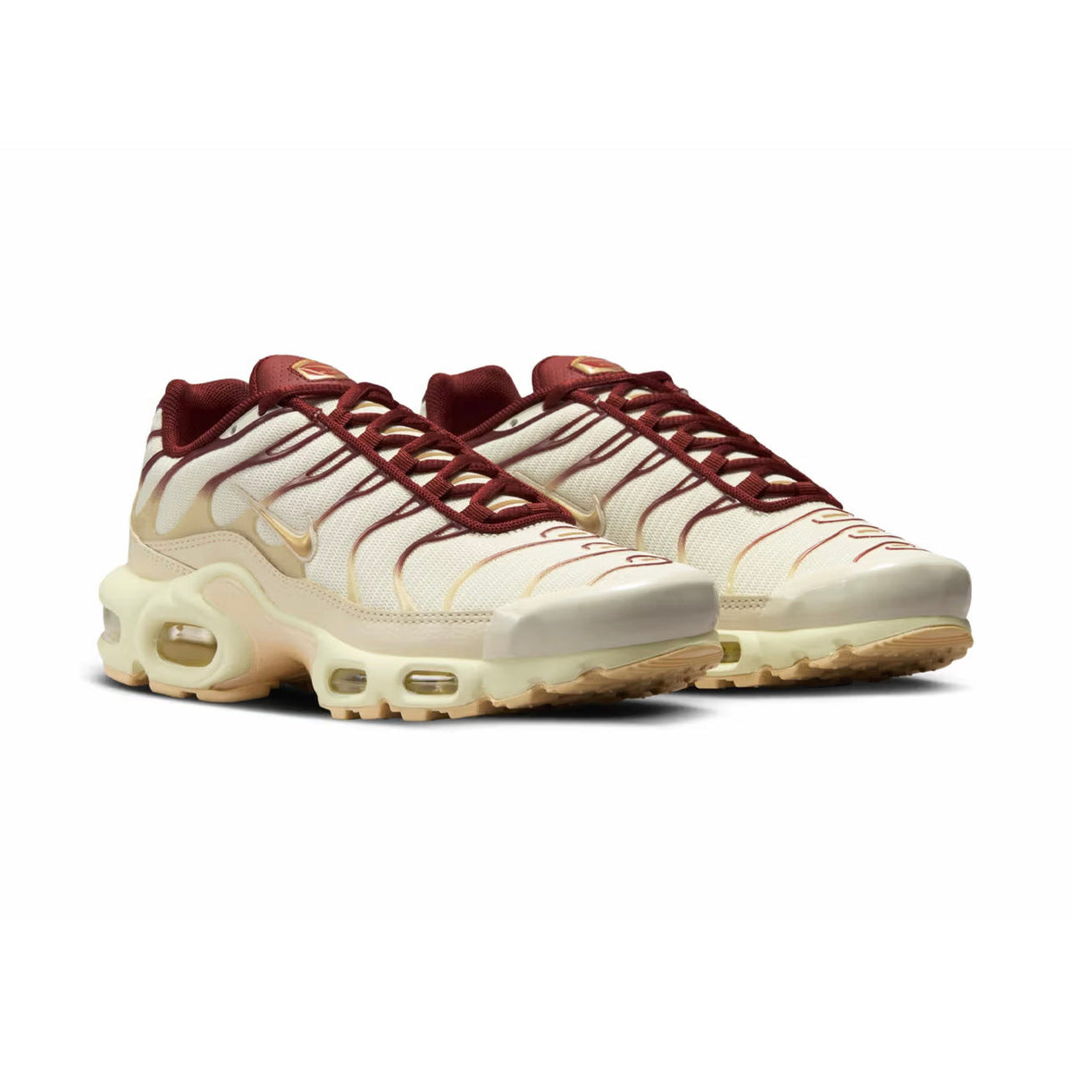 Nike Air Max Plus TN Sail Team Red Baskets Blanc Rouge Homme Femme - 2