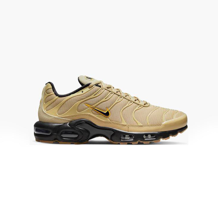Nike Air Max Plus TN Gold Bullet Baskets Or Noir Homme Femme - 1