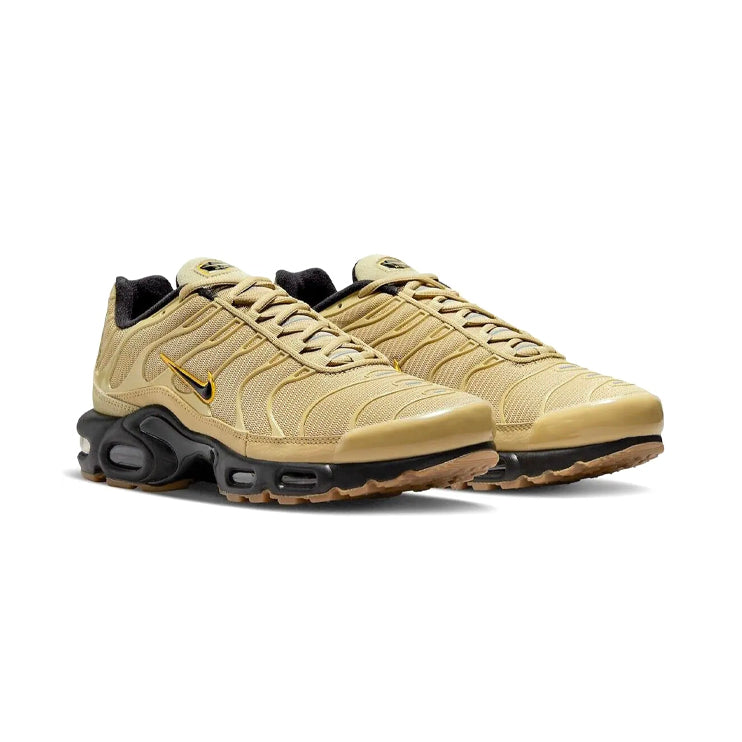 Nike Air Max Plus TN Gold Bullet Baskets Or Noir Homme Femme - 2