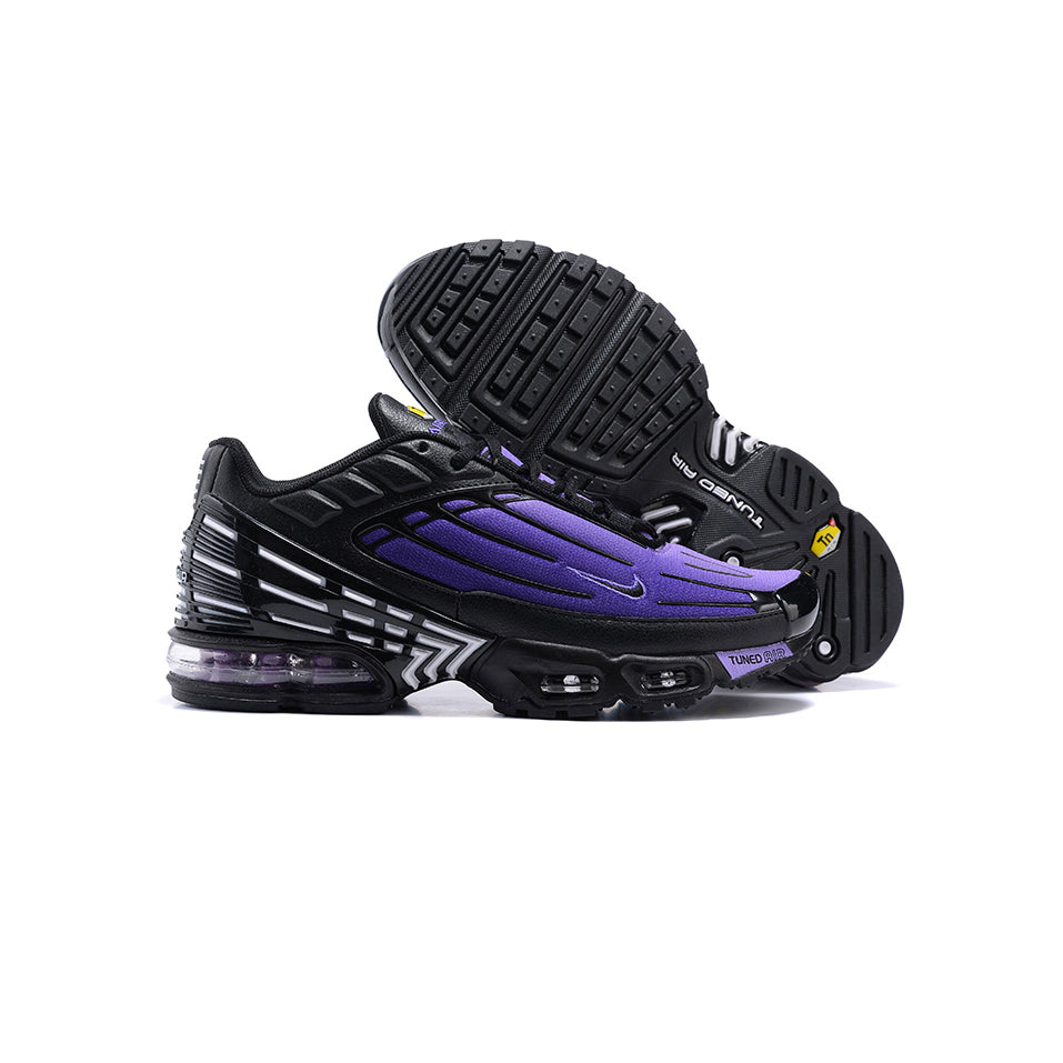 Nike Air Max Plus 3 Purple Black Baskets Violet Noir Homme Femme - 2