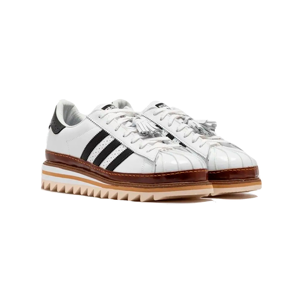 adidas Superstar x CLOT Baskets Blanc Beige Homme Femme - 2