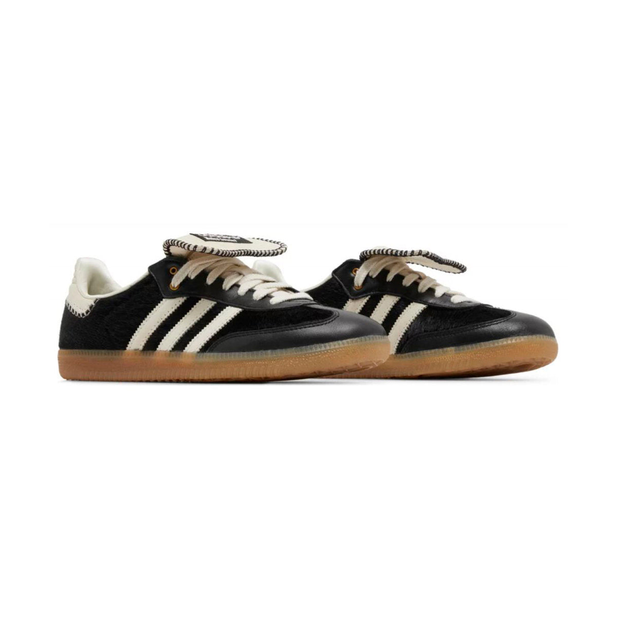 adidas Samba x Wales Bonner Baskets Noir Homme Femme - 2