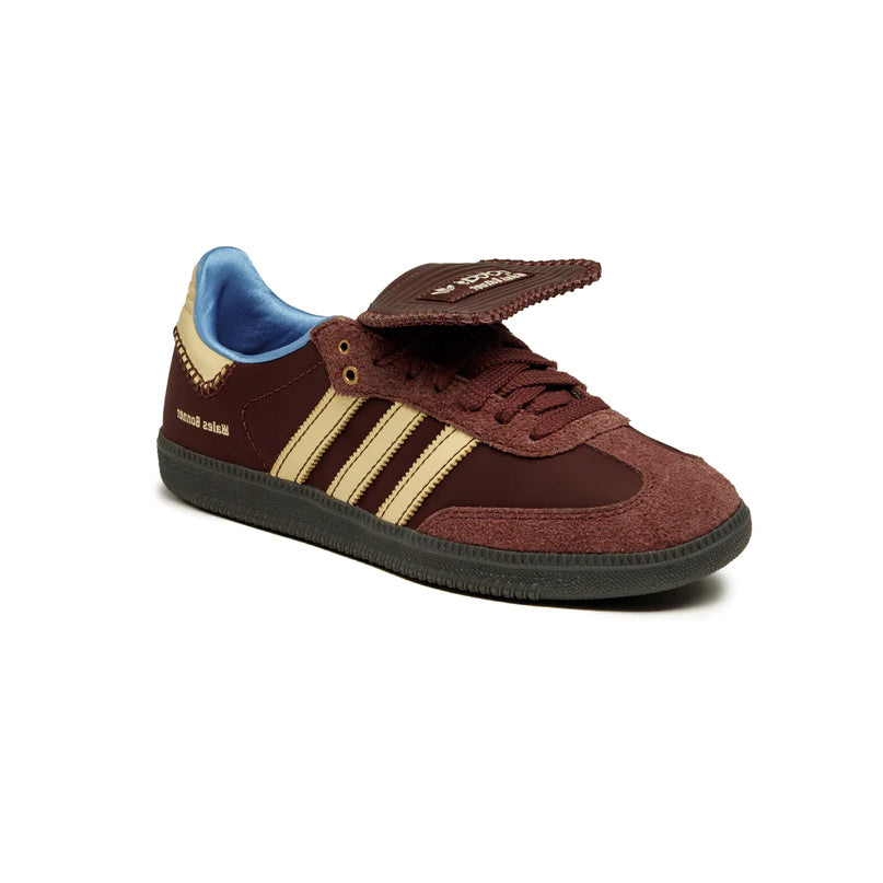 adidas Samba x Wales Bonner Baskets Marron Homme Femme - 2