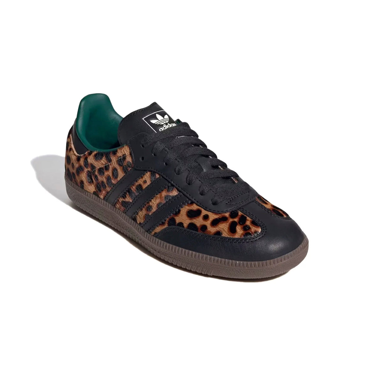 adidas Samba OG Leopard Baskets Noir Vert Homme Femme - 2
