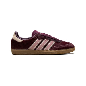 adidas Samba OG Pony Baskets Bordeaux Beige Homme Femme - 1