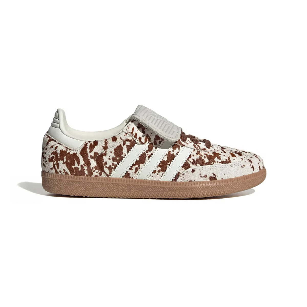 adidas Samba LT Cow Print Baskets Marron Blanc Homme Femme - 1