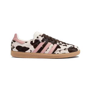 adidas Samba OG Cow Print Baskets Marron Violet Homme Femme - 1