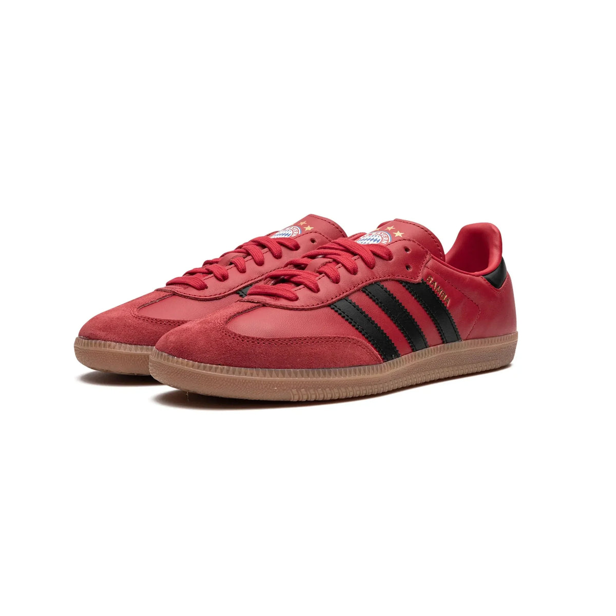 adidas Samba FC Bayern Munich Baskets Rouge Noir Homme Femme - 4