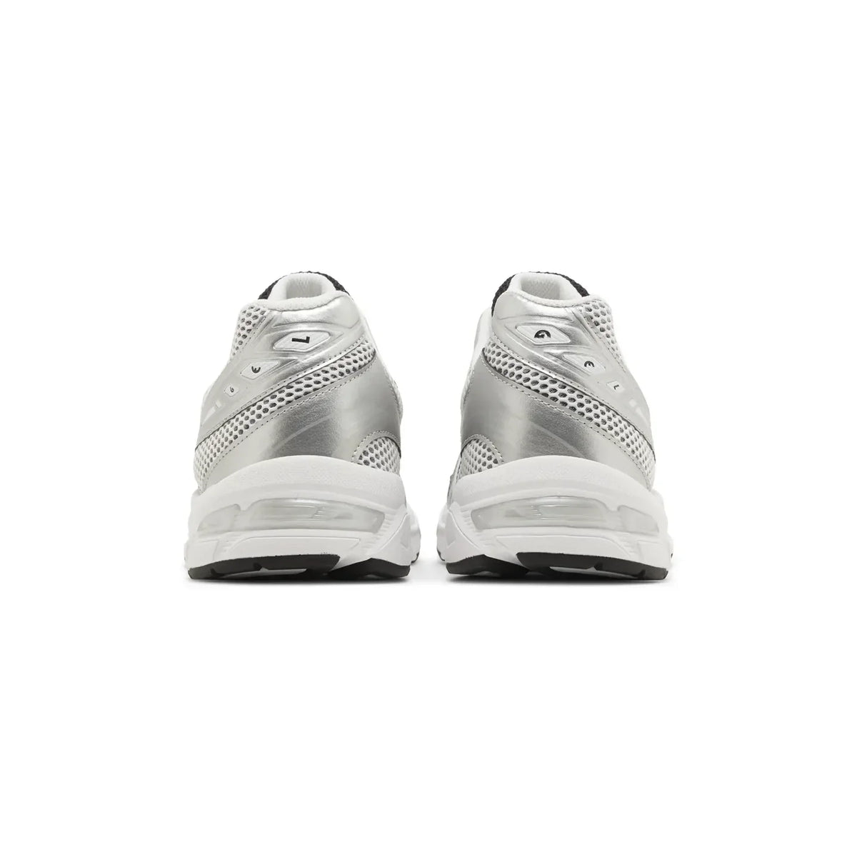 ASICS Gel-1130 White Black Silver Baskets Blanc Noir Homme Femme - 3