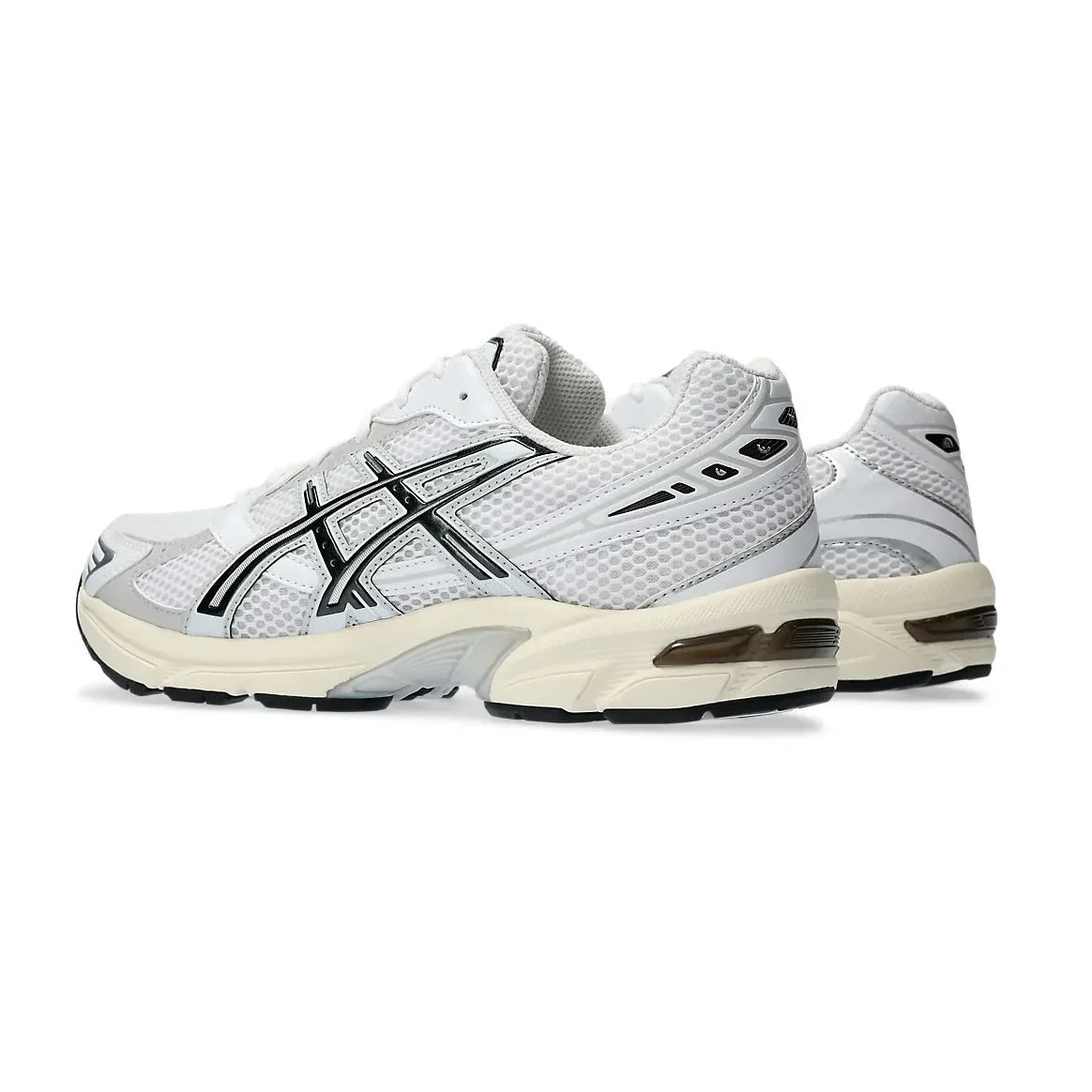 ASICS Gel-1130 White Cloud Grey Baskets Blanc Gris Homme Femme - 3