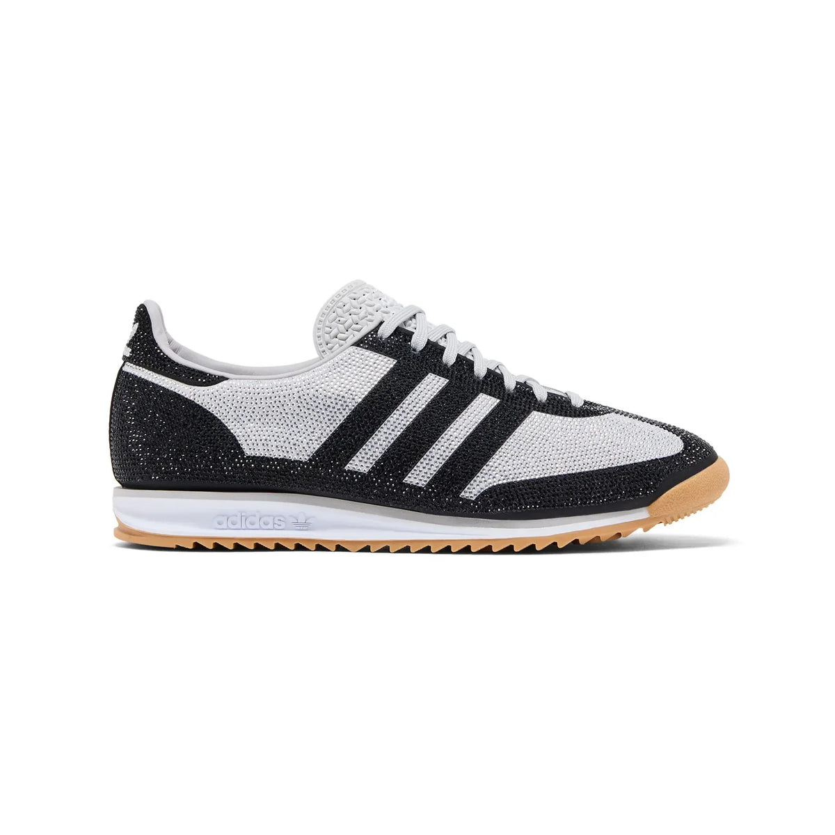 adidas SL 72 OG Rhinestone Baskets Gris Noir Homme Femme - 1