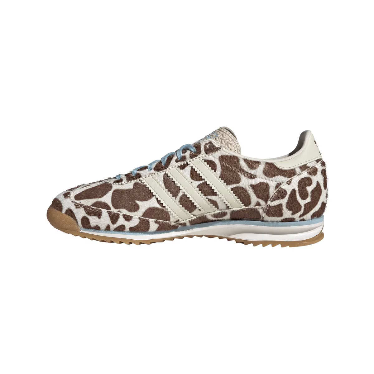adidas SL 72 OG Cow Print Baskets Beige Noir Homme Femme - 3