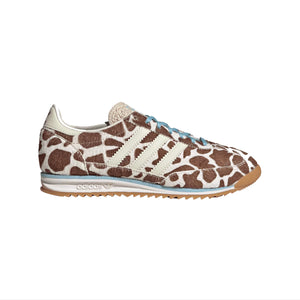 adidas SL 72 OG Cow Print Baskets Beige Noir Homme Femme - 1