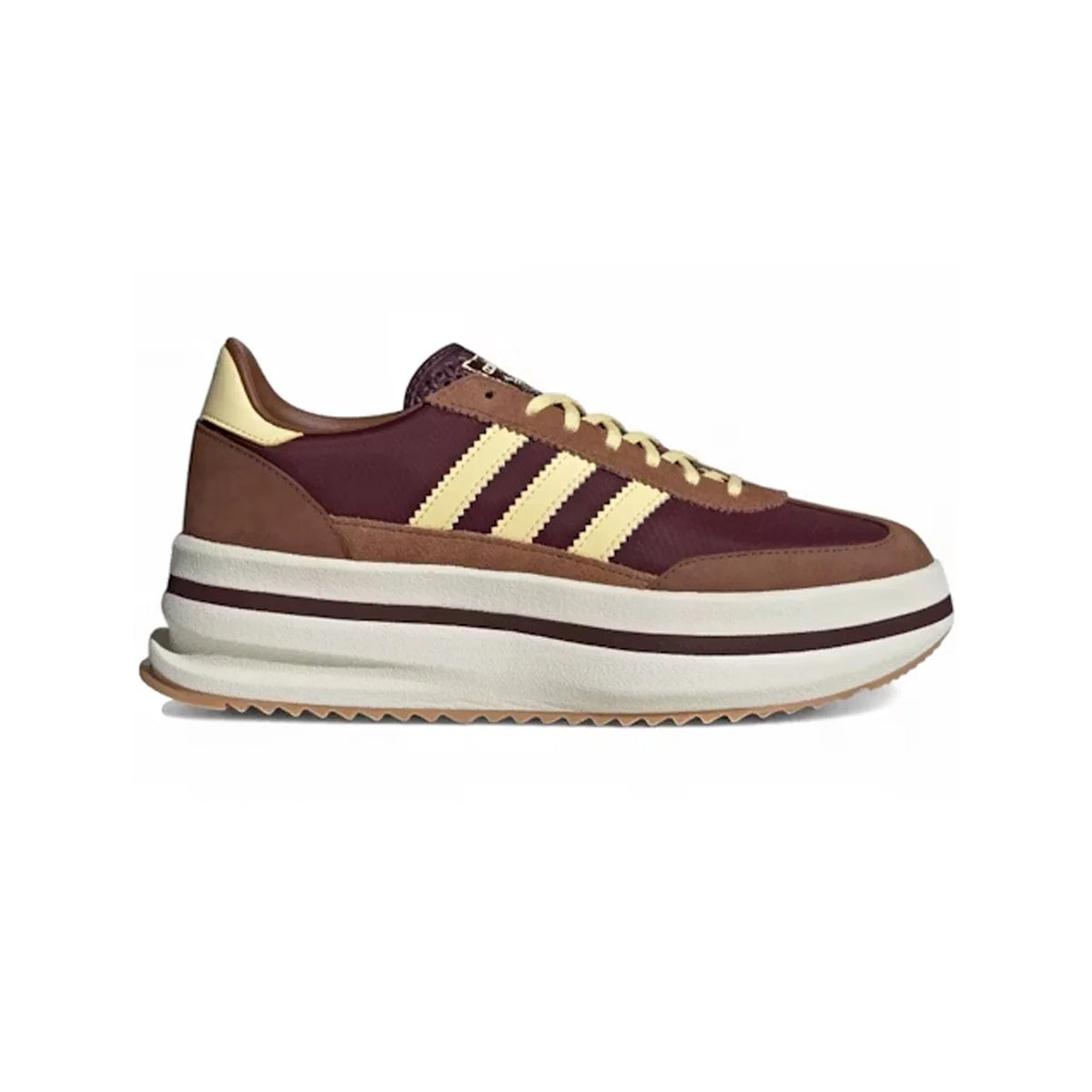 adidas SL 72 Stack Baskets Bordeaux Marron Femme - 1