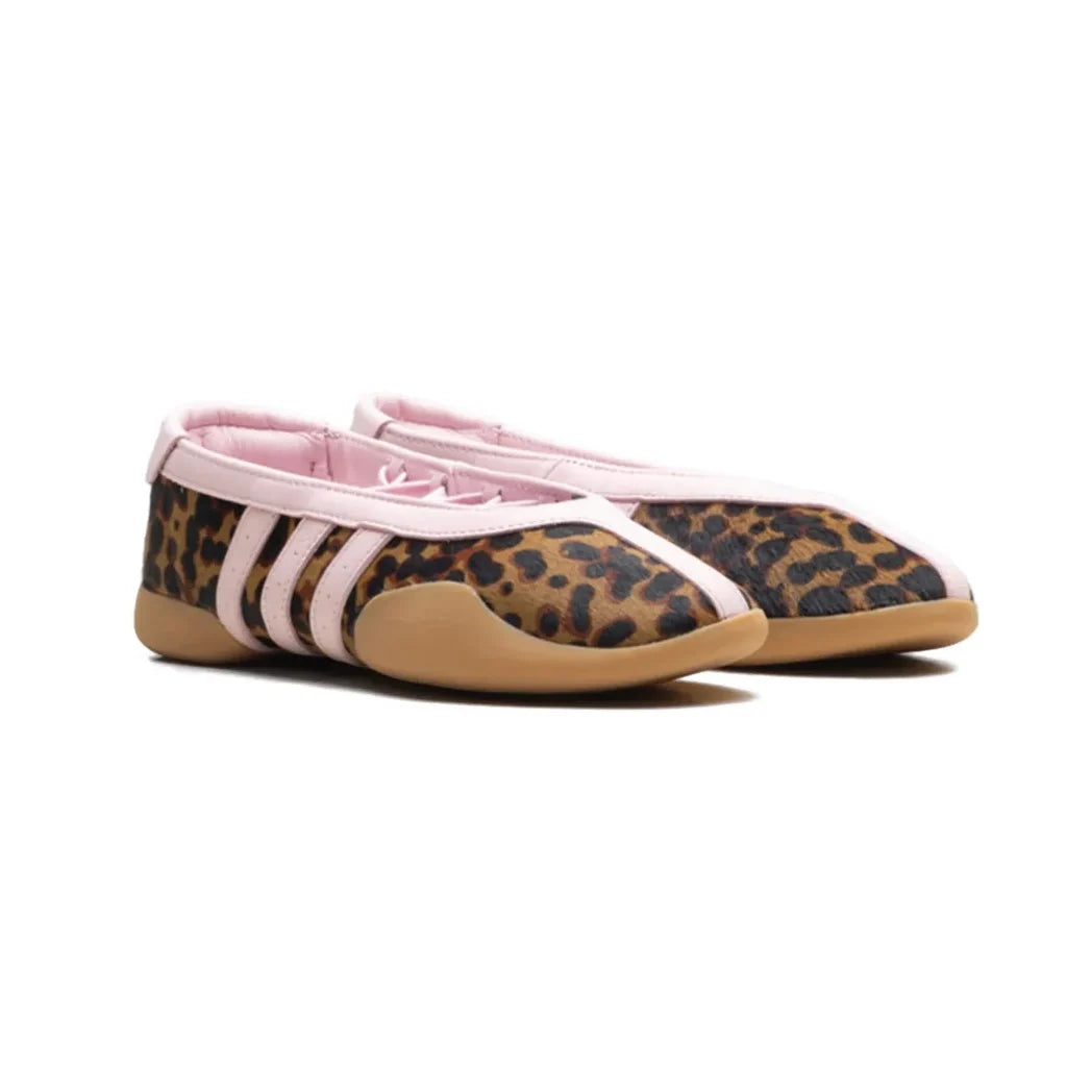 adidas Taekwondo Mei Leopard Ballerines Marron Rose Femme - 2