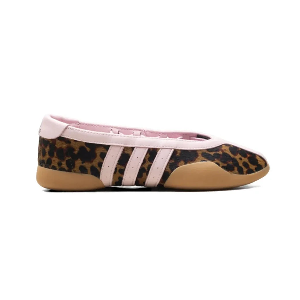 adidas Taekwondo Mei Leopard Ballerines Marron Rose Femme - 1