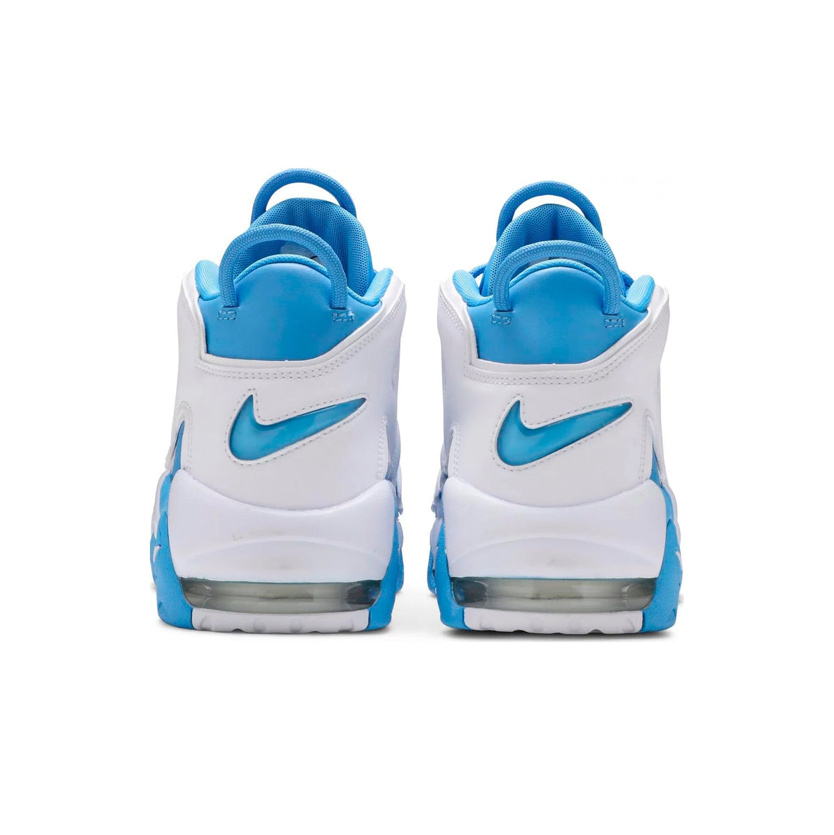Nike Air More Uptempo '96 University Blue Baskets Blanc Bleu Homme Femme - 3