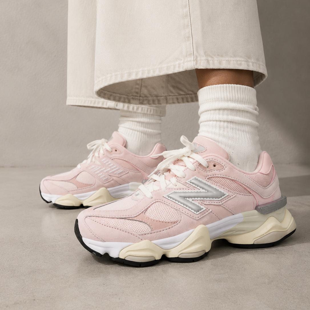 New Balance 9060 Baskets Rose Clair Homme Femme - 5