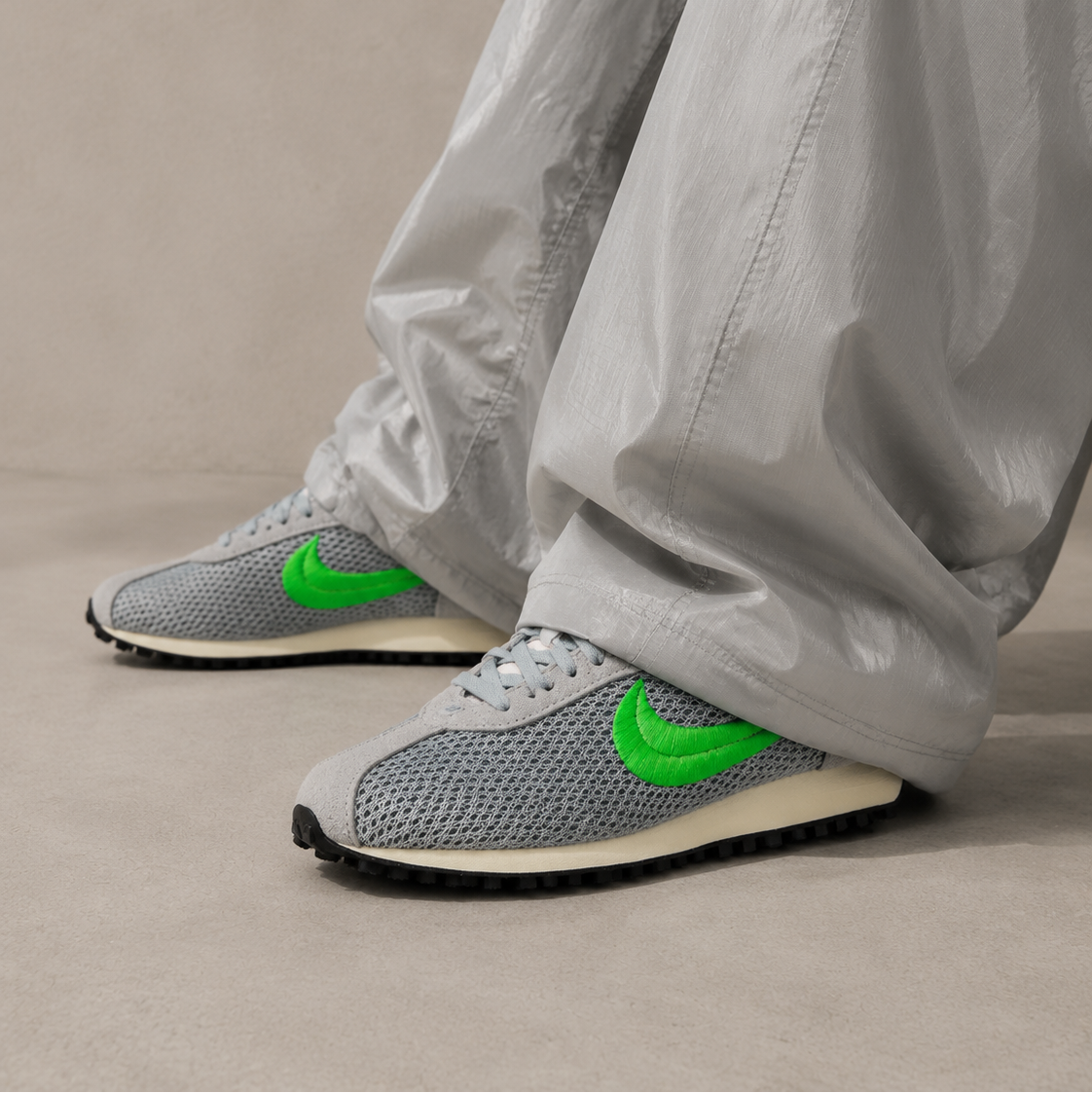 Nike LD-1000 x Stüssy Particle Grey Baskets Gris Homme Femme - 5