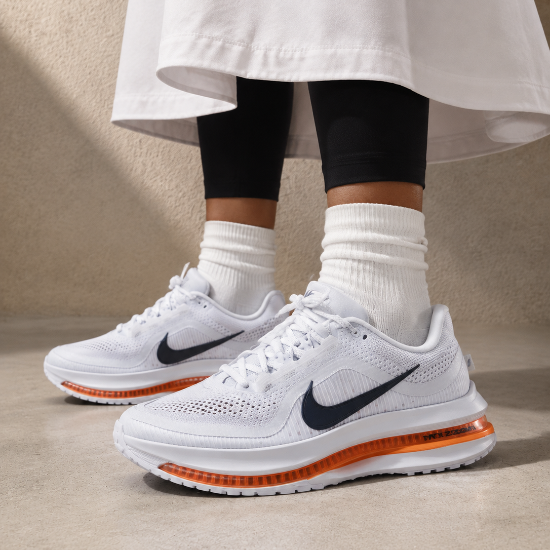 Nike Pegasus Premium Airscape Chaussures Running Blanc Noir Homme Femme - 5