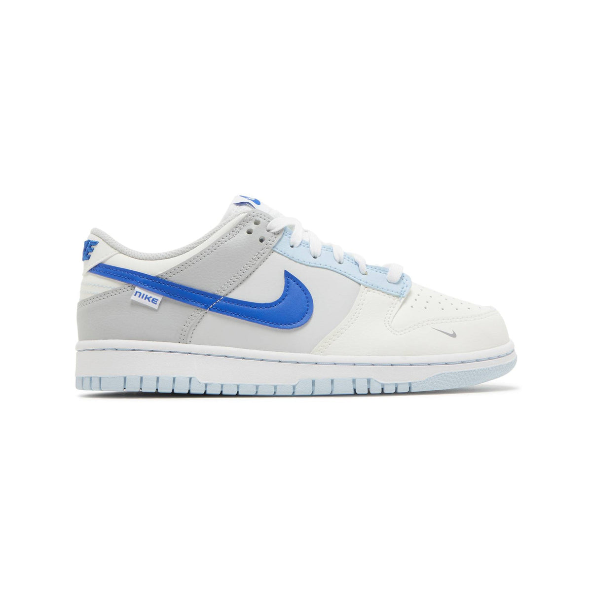 Nike Dunk Low GS Just Stitch It Hyper Royal Baskets Bleu Homme Femme - 1
