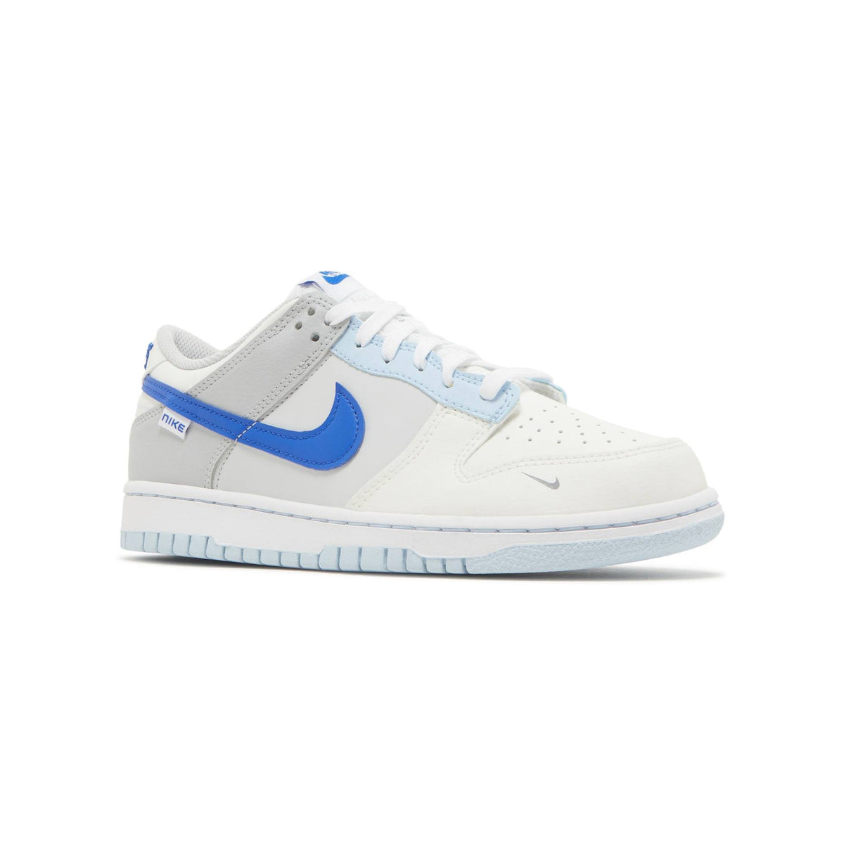 Nike Dunk Low GS Just Stitch It Hyper Royal Baskets Bleu Homme Femme - 2