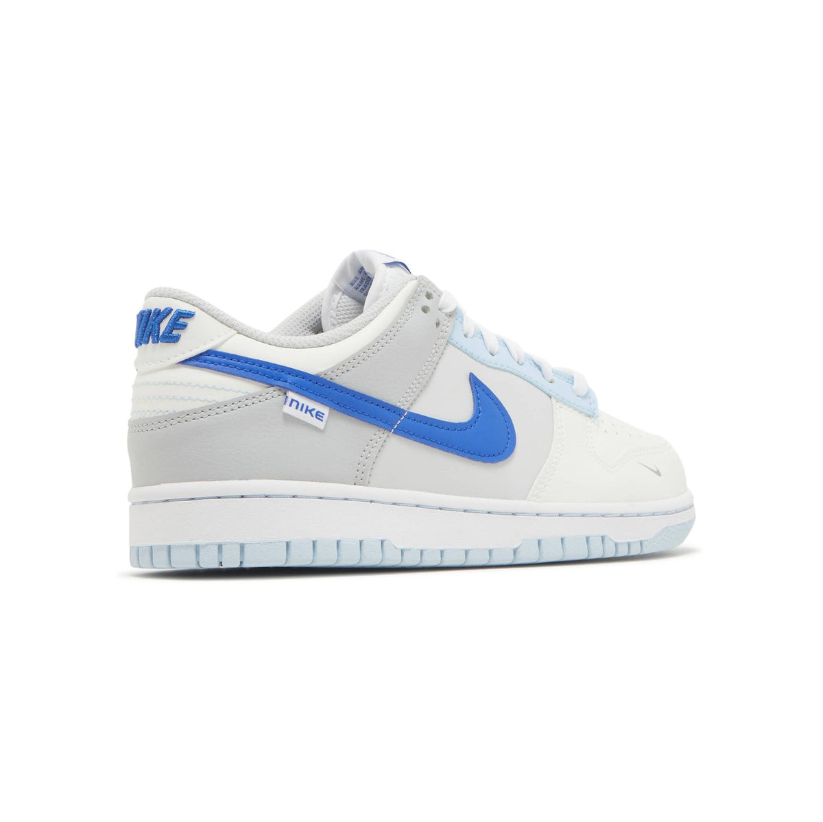 Nike Dunk Low GS Just Stitch It Hyper Royal Baskets Bleu Homme Femme - 3