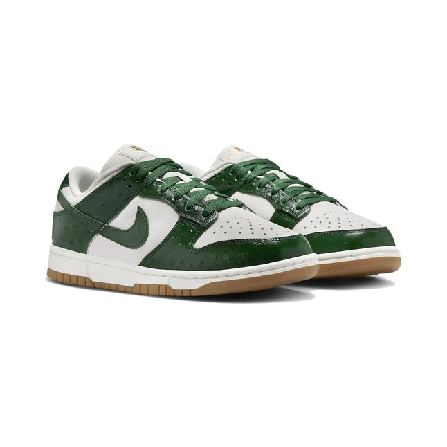 Nike Dunk Low Gorge Green Ostrich Baskets Vert Or Homme Femme - 2