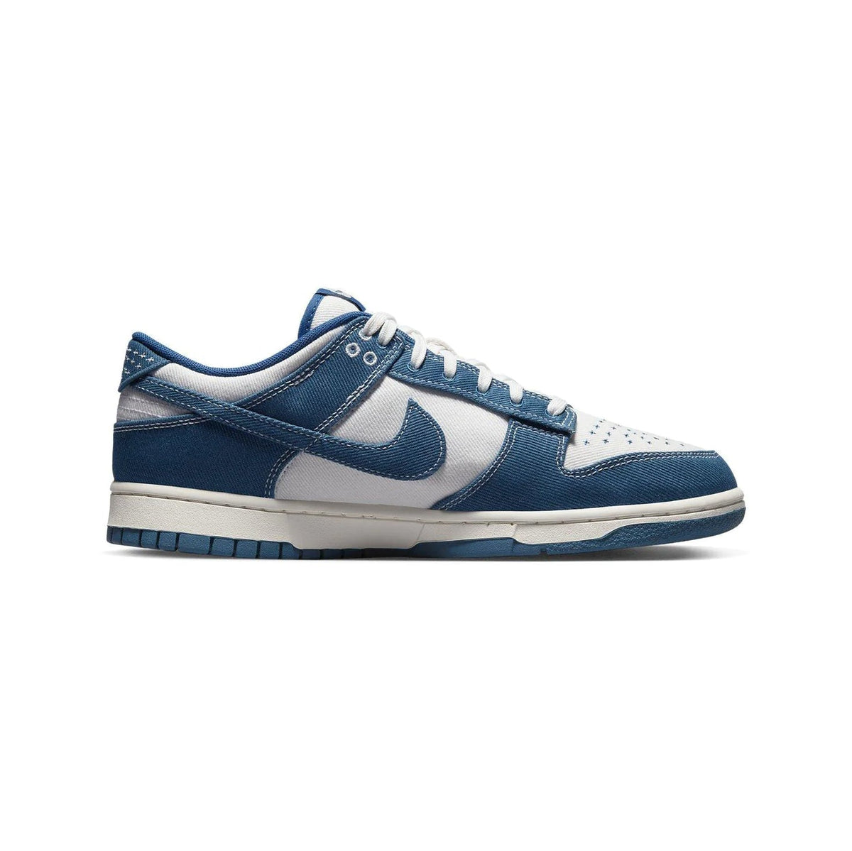 Nike Dunk Low Industrial Blue Sashiko Baskets Bleu Homme Femme - 1