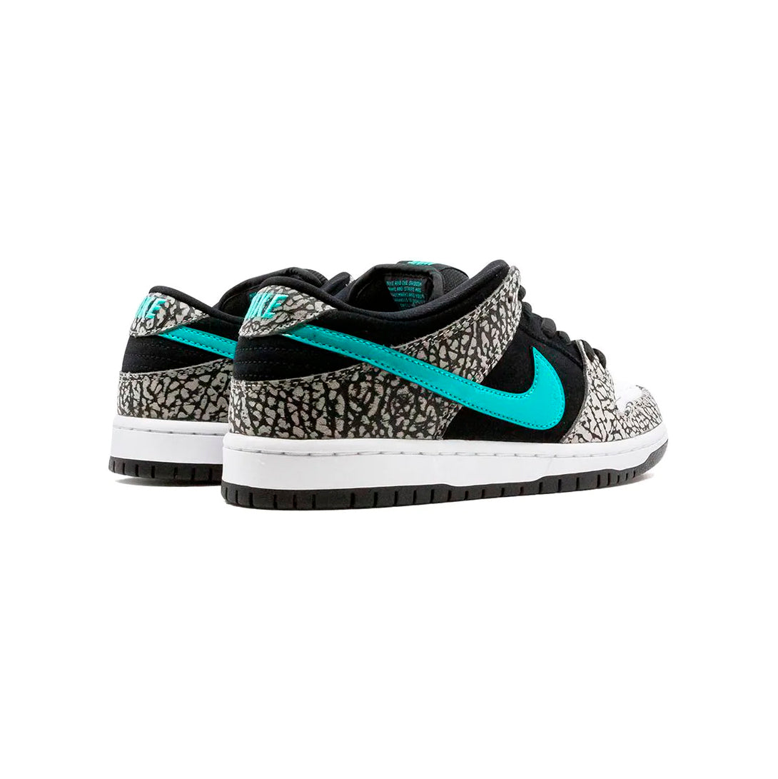 Nike SB Dunk Low x Atmos Elephant Baskets Gris Noir Homme Femme - 3