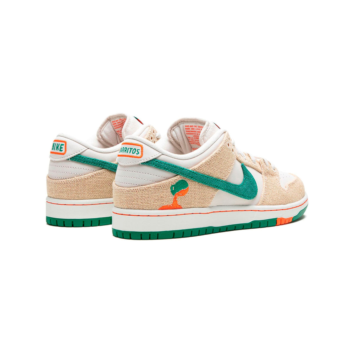 Nike SB Dunk Low x Jarritos Baskets Vert Blanc Homme Femme - 3