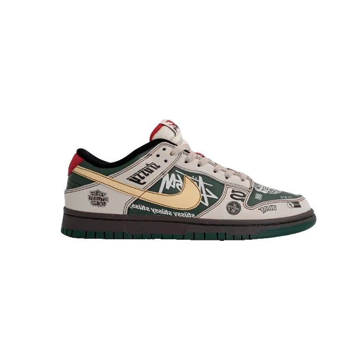 Nike Dunk Low Stussy Beemer Baskets Homme Femme - 1