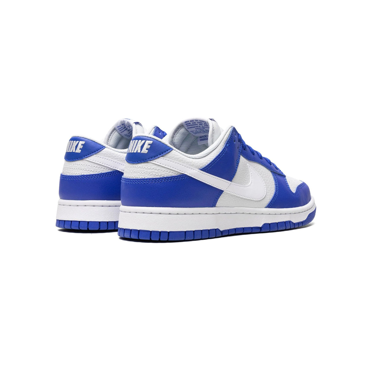 Nike Dunk Low Racer Blue Photon Dust Baskets Bleu Gris Homme Femme - 3