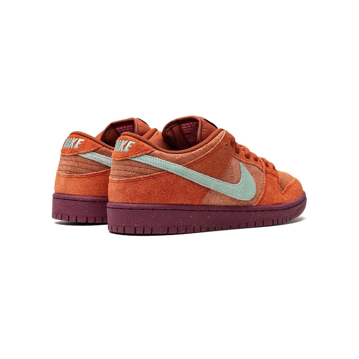 Nike SB Dunk Low Pro PRM Mystic Red Baskets Rouge Orange Homme Femme - 3