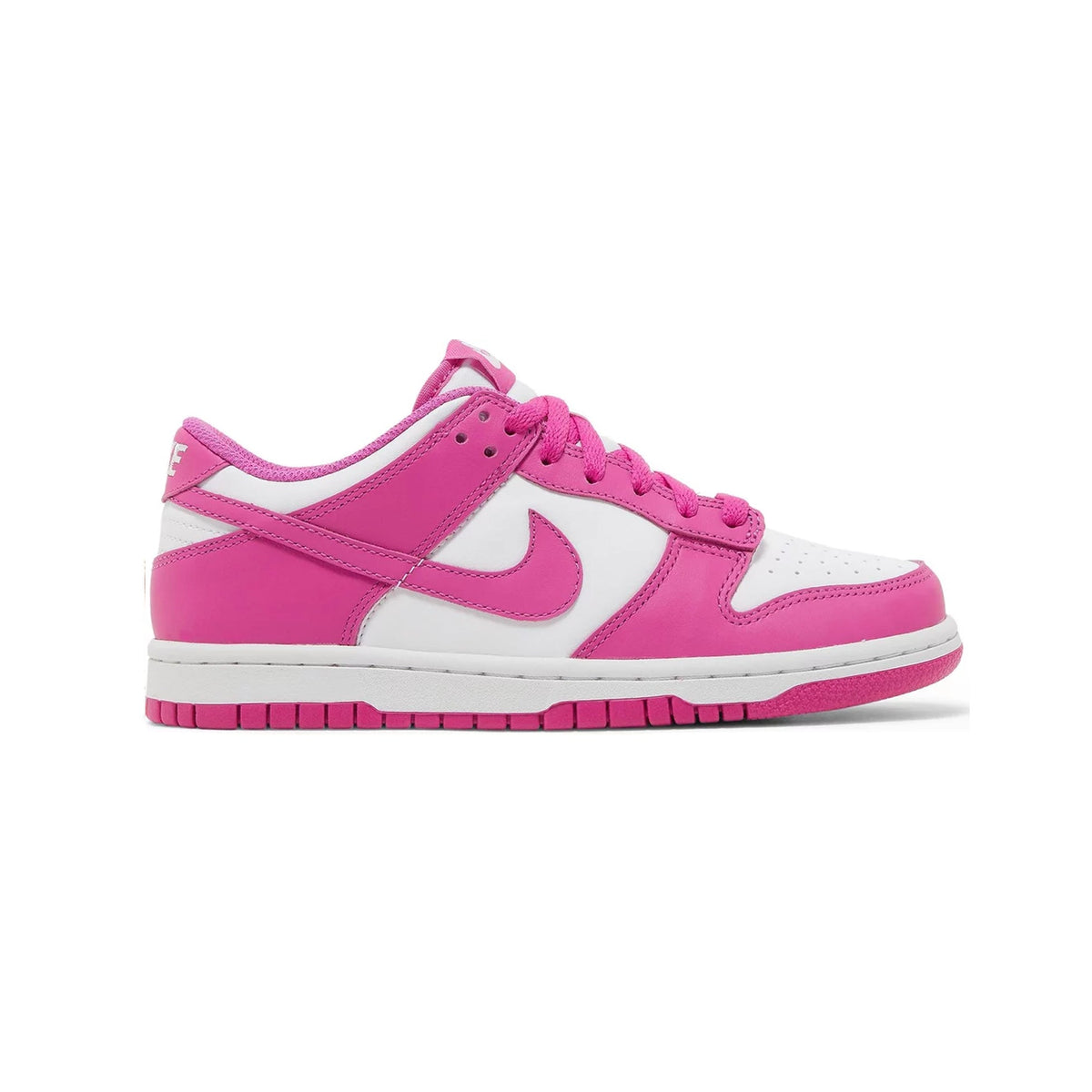 Nike Dunk Low Active Fuchsia Baskets Rose Homme Femme - 1