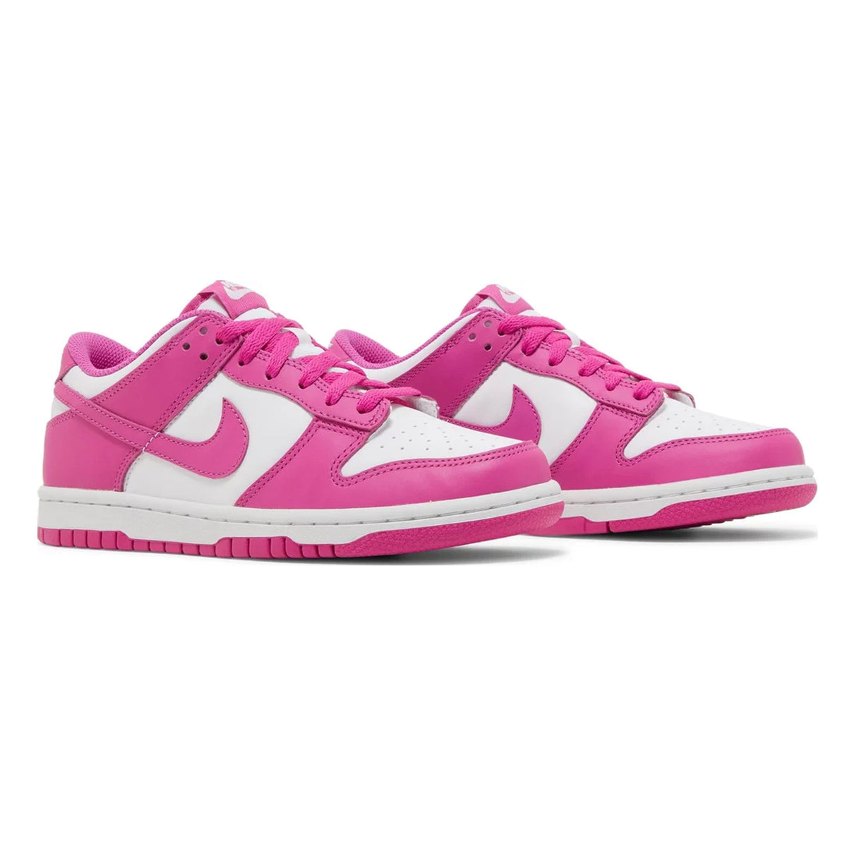 Nike Dunk Low Active Fuchsia Baskets Rose Homme Femme - 2