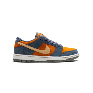 Nike SB Dunk Low Light Carbon Monarch Baskets Orange Gris Homme Femme - 1
