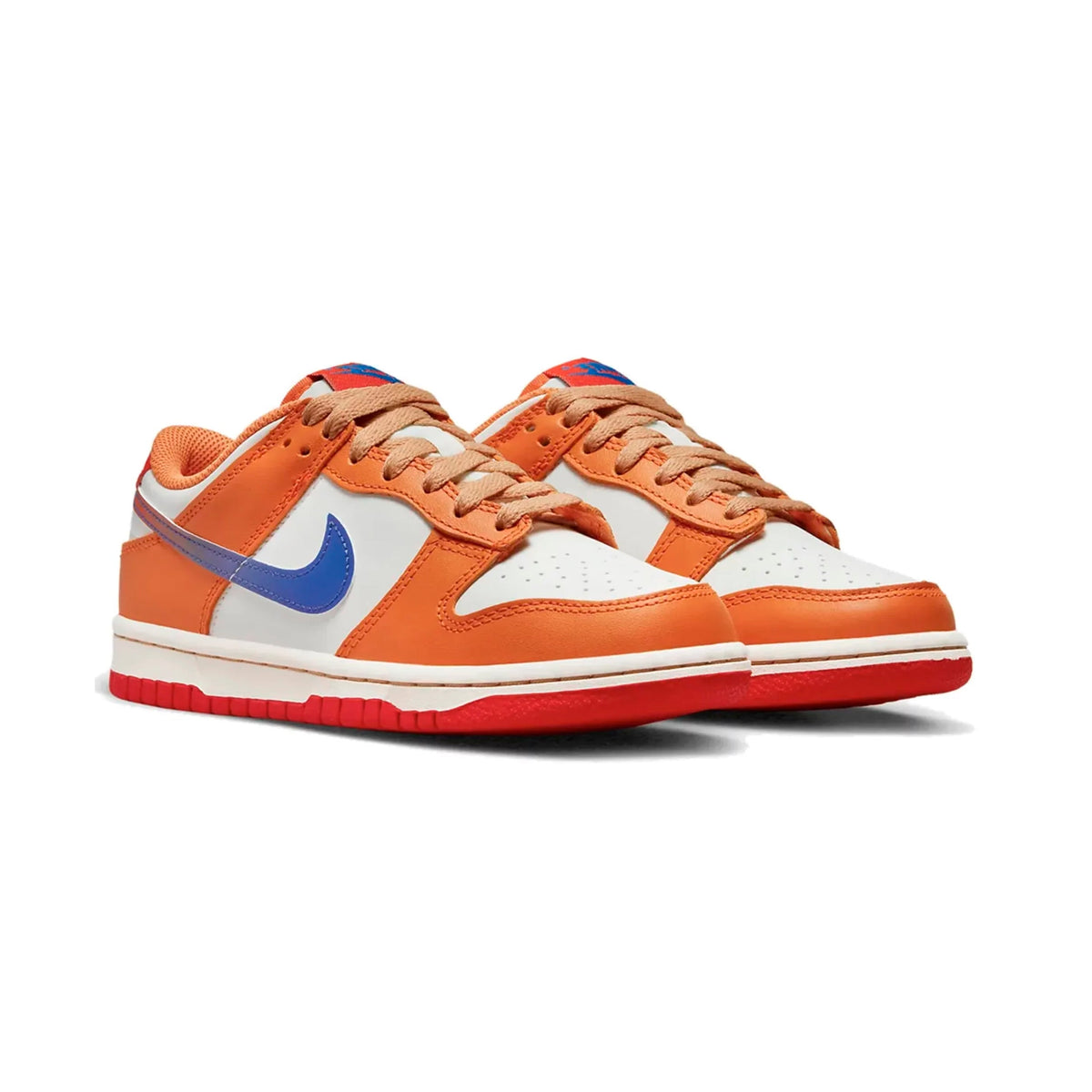 Nike Dunk Low GS Hot Curry Game Royal Baskets Bleu Orange Homme Femme - 2