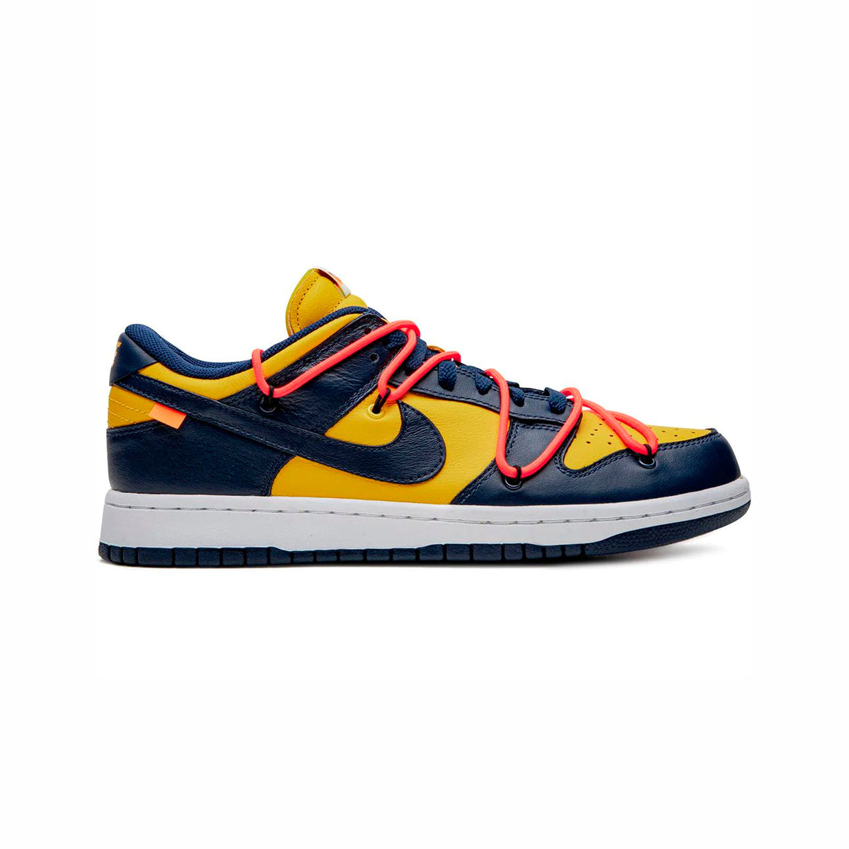 Nike Dunk Low x Off-White University Gold Baskets Or Homme Femme - 1