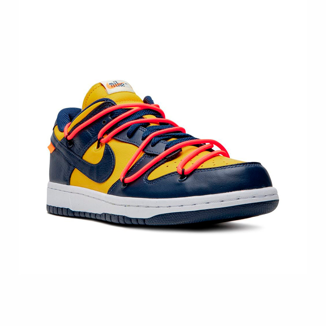 Nike Dunk Low x Off-White University Gold Baskets Or Homme Femme - 2