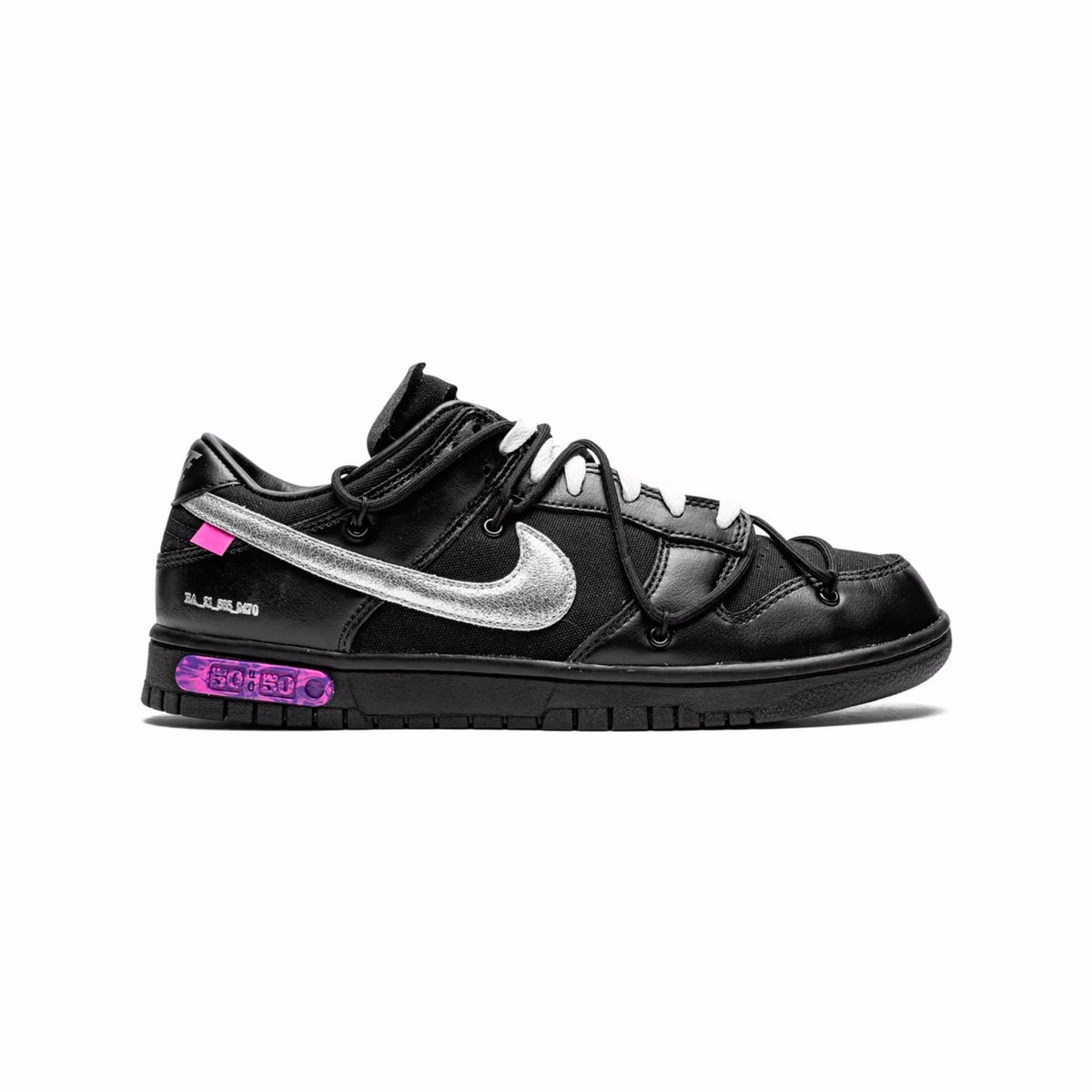 Nike Dunk Low x Off-White Black Baskets Noir Homme Femme - 1